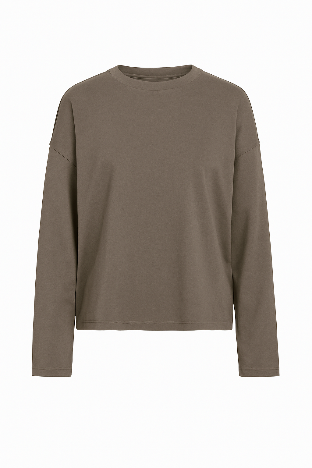 Mocca L/S Regular Fit Top, Morel