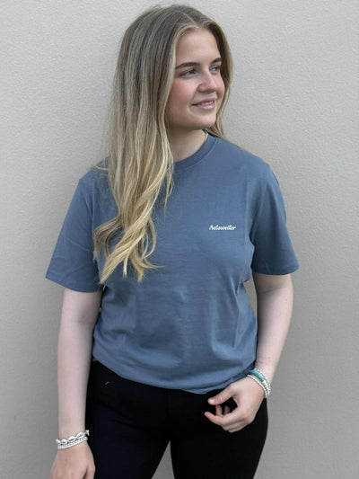 W Regular Tee, Blue