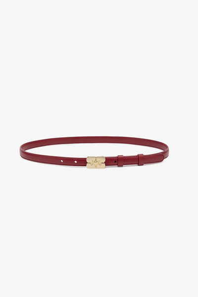 Kat Belt Small, Red Dahlia