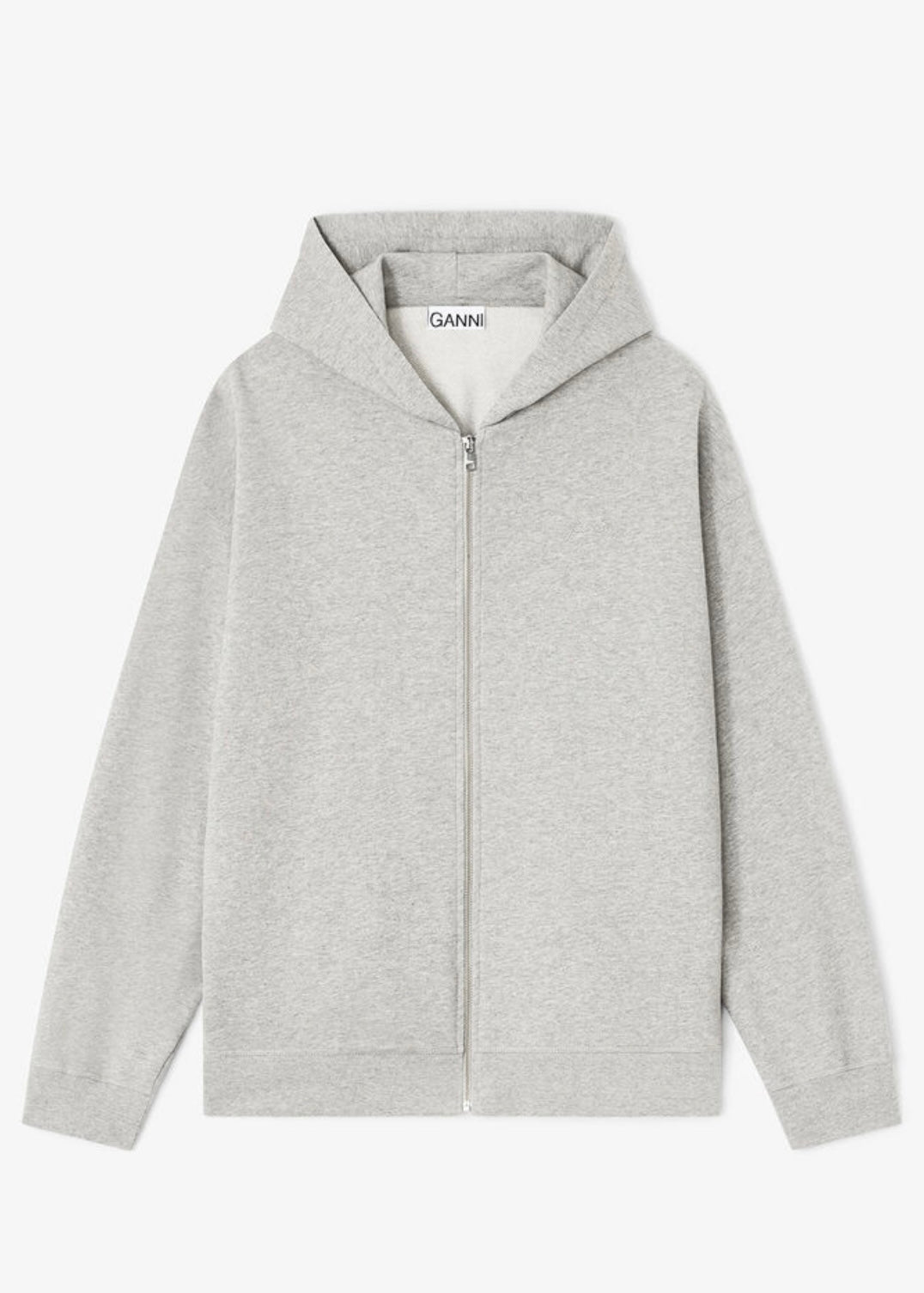Isoli Teddy Oversized Zip Hoodie, Paloma Melange