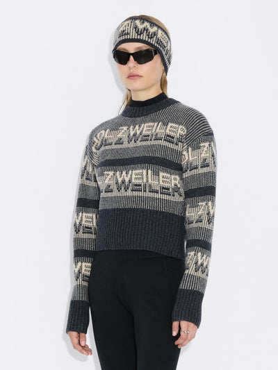 Ski Cropped Crew Dk. Grey