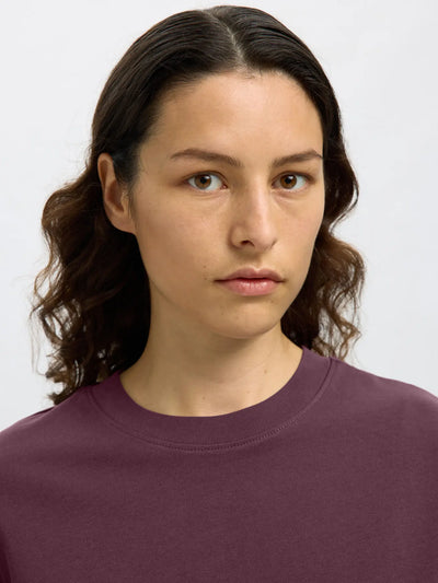 Essential SS Boxy Tee , Fig