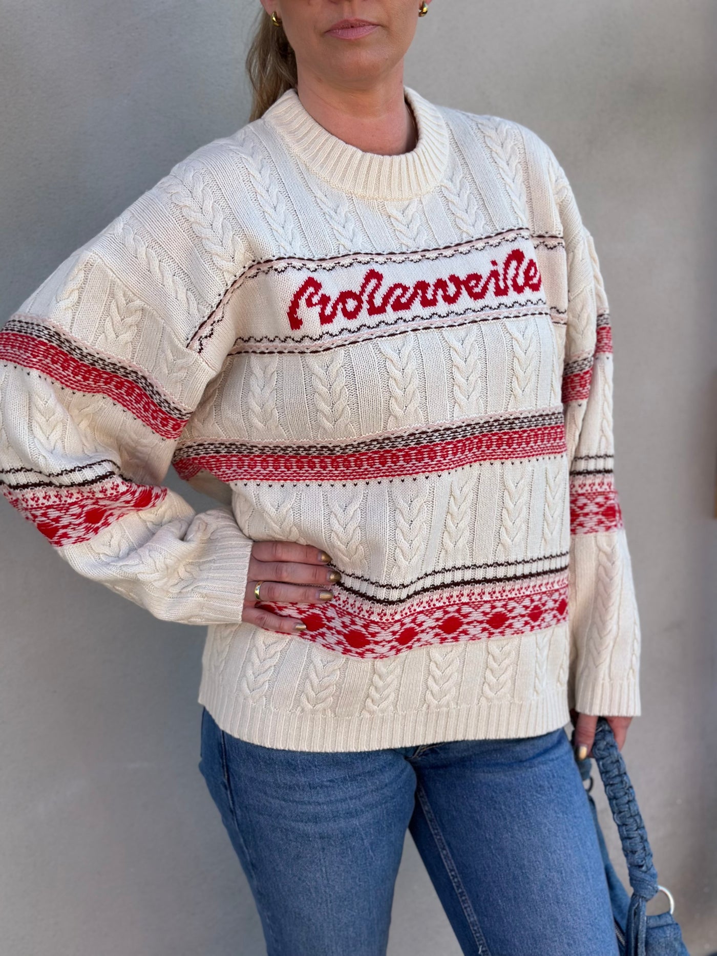 W. Holzweiler Logo Crew, Red Mix