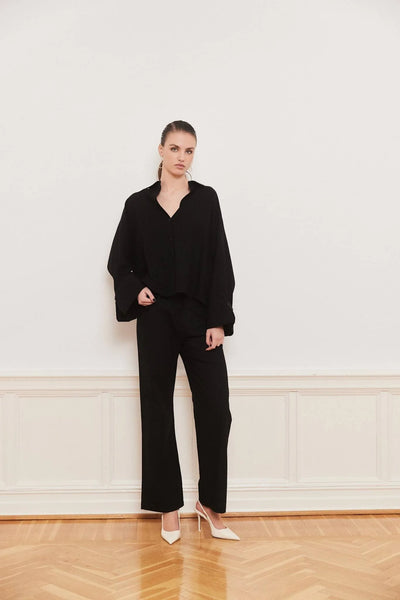 Reign Linen Pants, Black