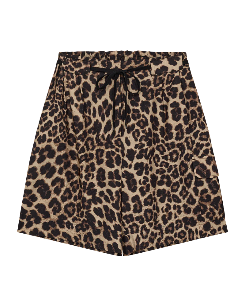 Gabby Shorts , Almond Peach w. Black