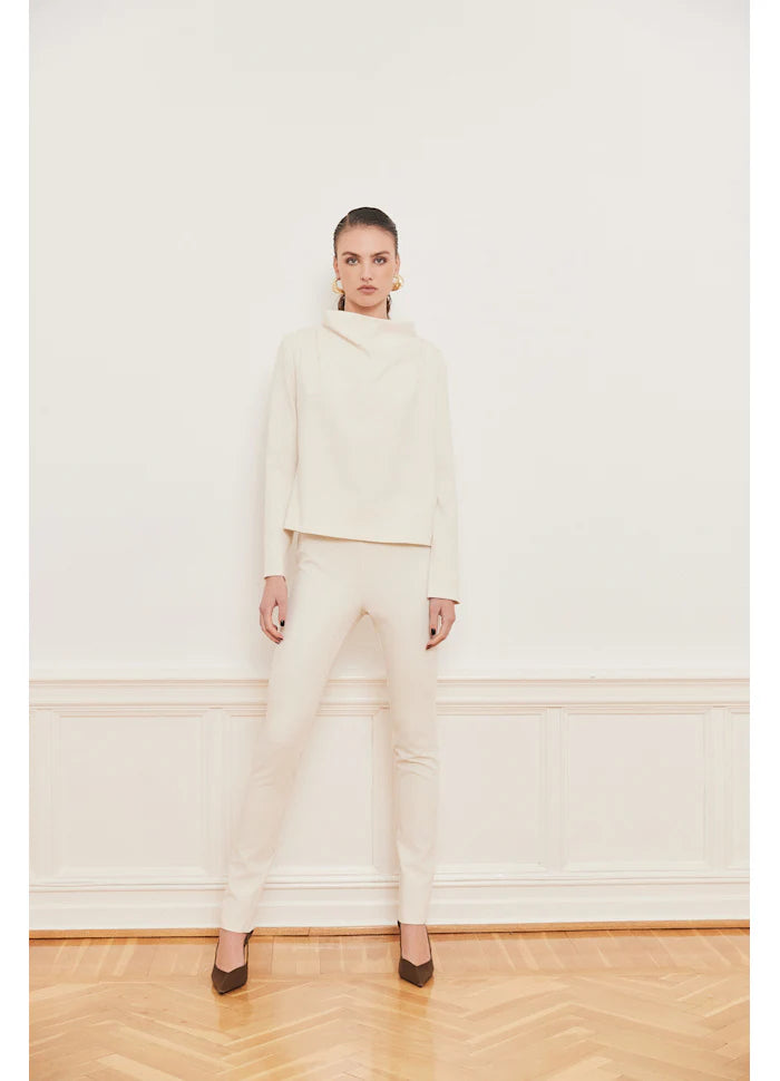 Beverly Top , Cream