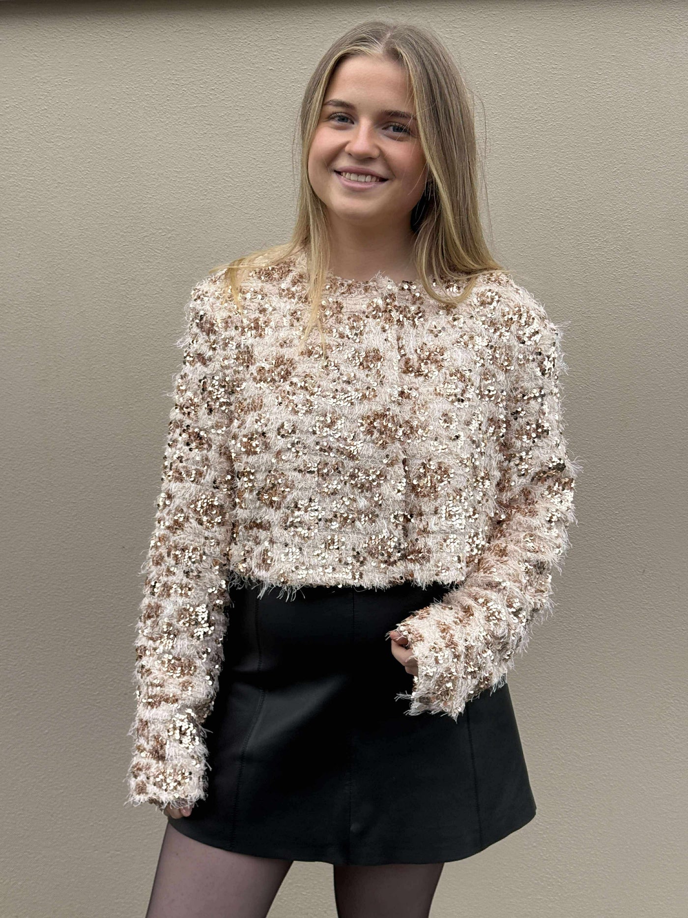 Glitz Jacket, Cream