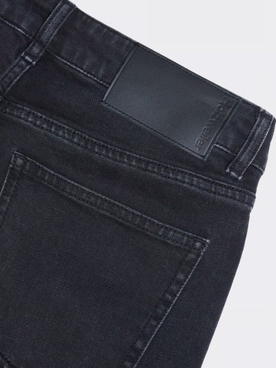W Low Jeans, Black Washed