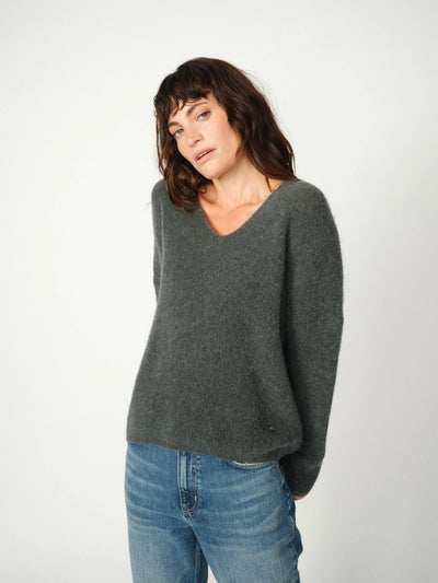 Thora V-Neck Knit , Urban Chic