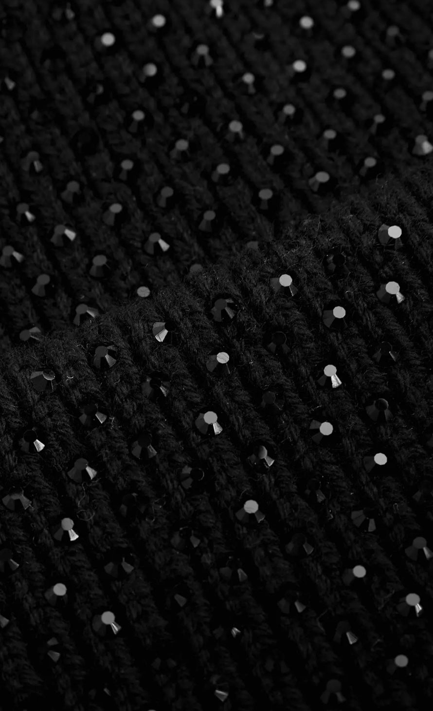 Embellish Beanie , Black