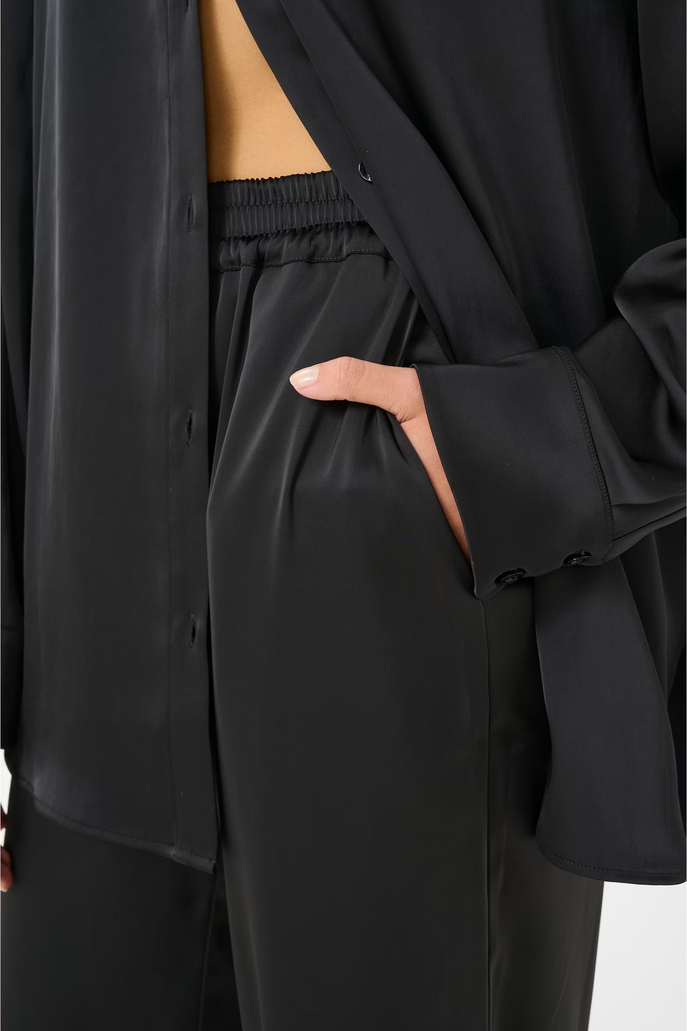 Jessie HW Pants, Black