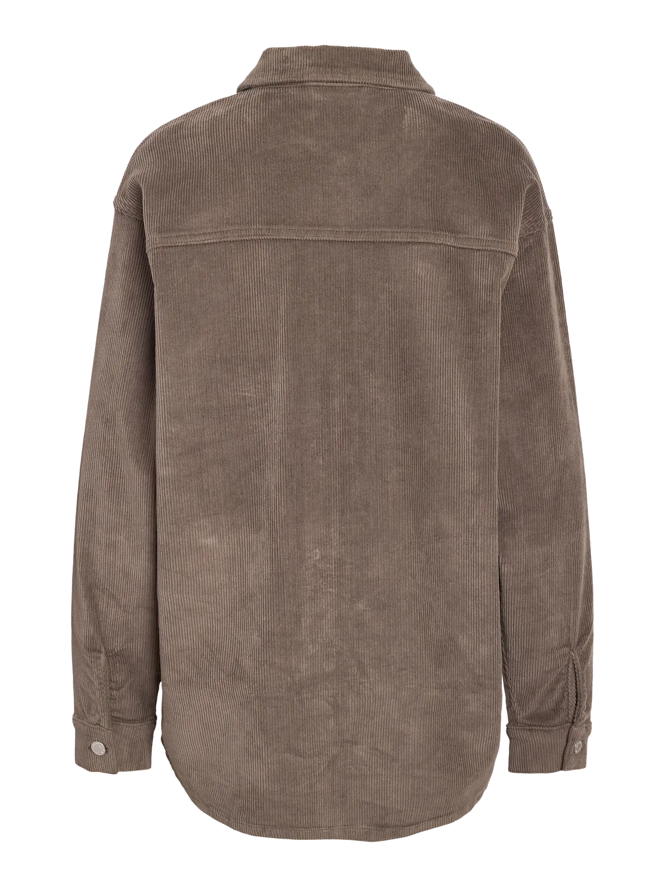 Alva LS Shacket Colored Corduroy , Morel