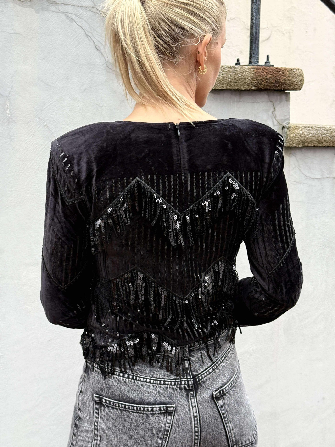 Moonlight Top, Black