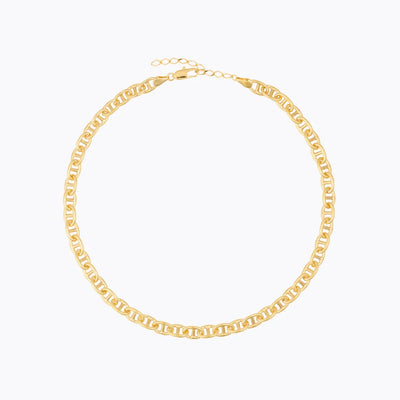 Betty Chain Necklace Gold Gold