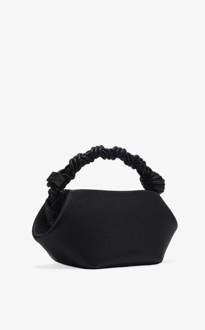 Ganni Bou Bag Mini, Grained Black