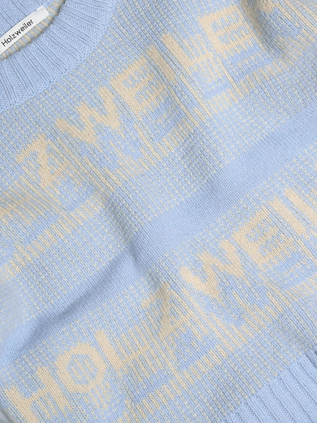 Ski Cropped Crew Lt. Blue