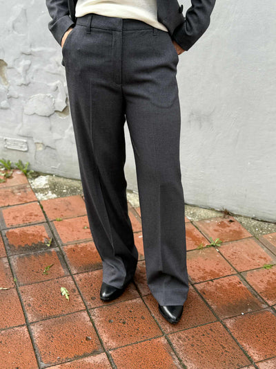 Tailor Wide Pant, Med.Grey