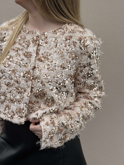Glitz Jacket, Cream
