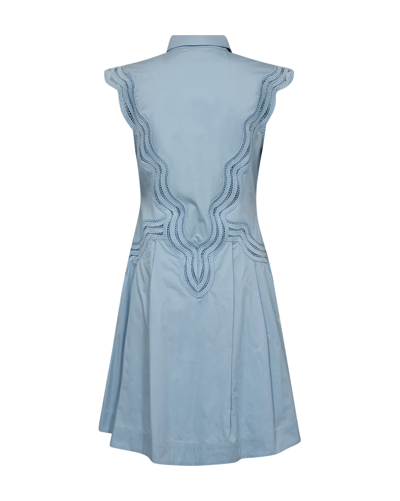 Shirley Dress, Cashmere Blue