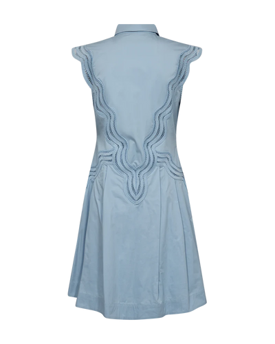 Shirley Dress, Cashmere Blue