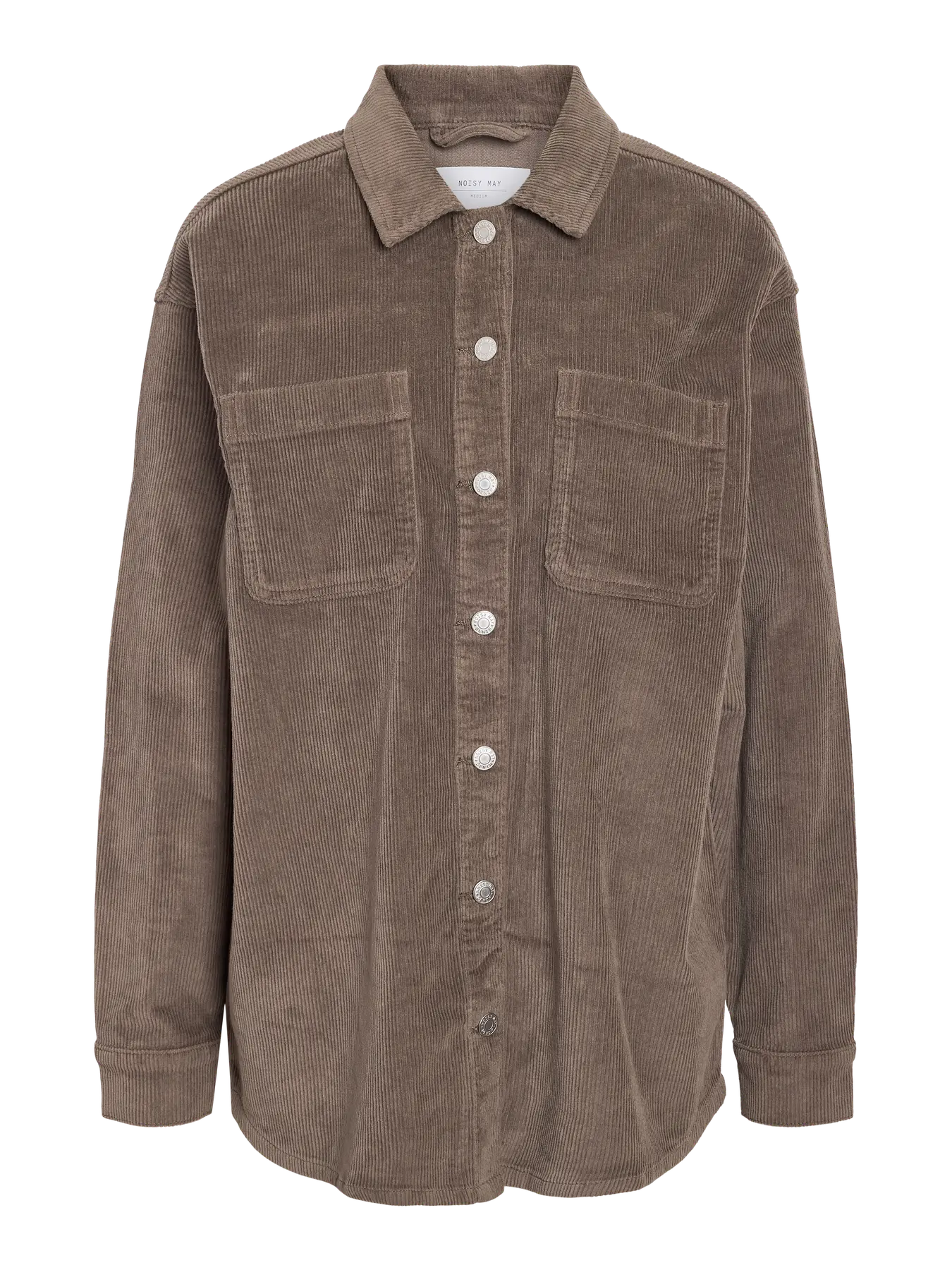 Alva LS Shacket Colored Corduroy , Morel