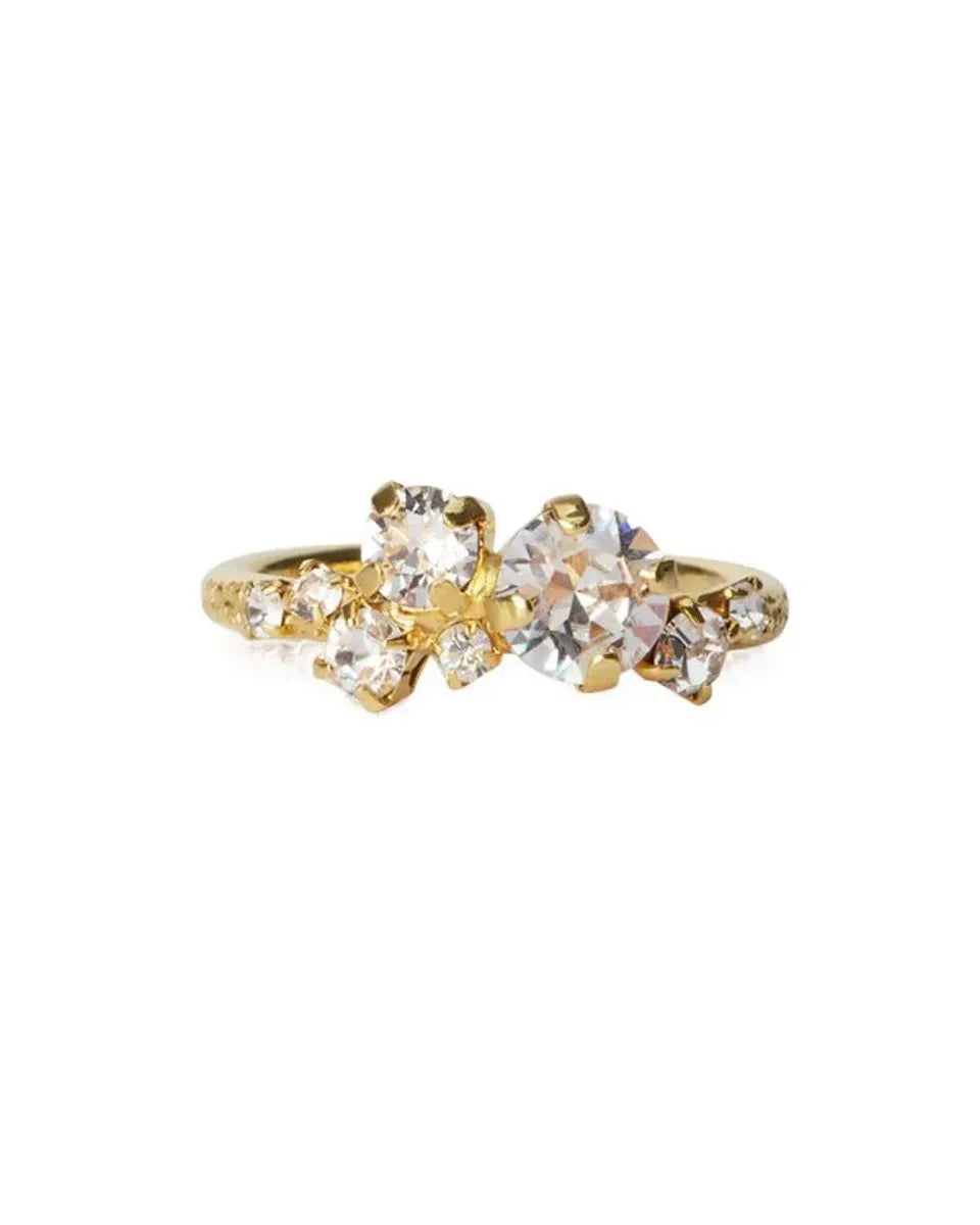 Stardust Ring Gold Crystal