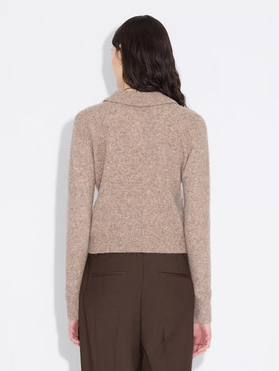 Argyle Polo, Taupe
