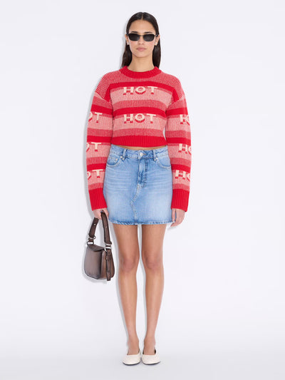 Denim Mini Skirt Lt. Blue