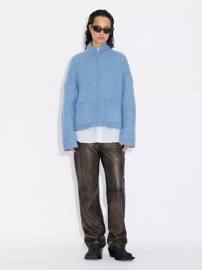 Tine Powder Cardigan, Blue