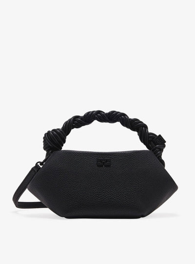 Ganni Bou Bag Mini, Grained Black