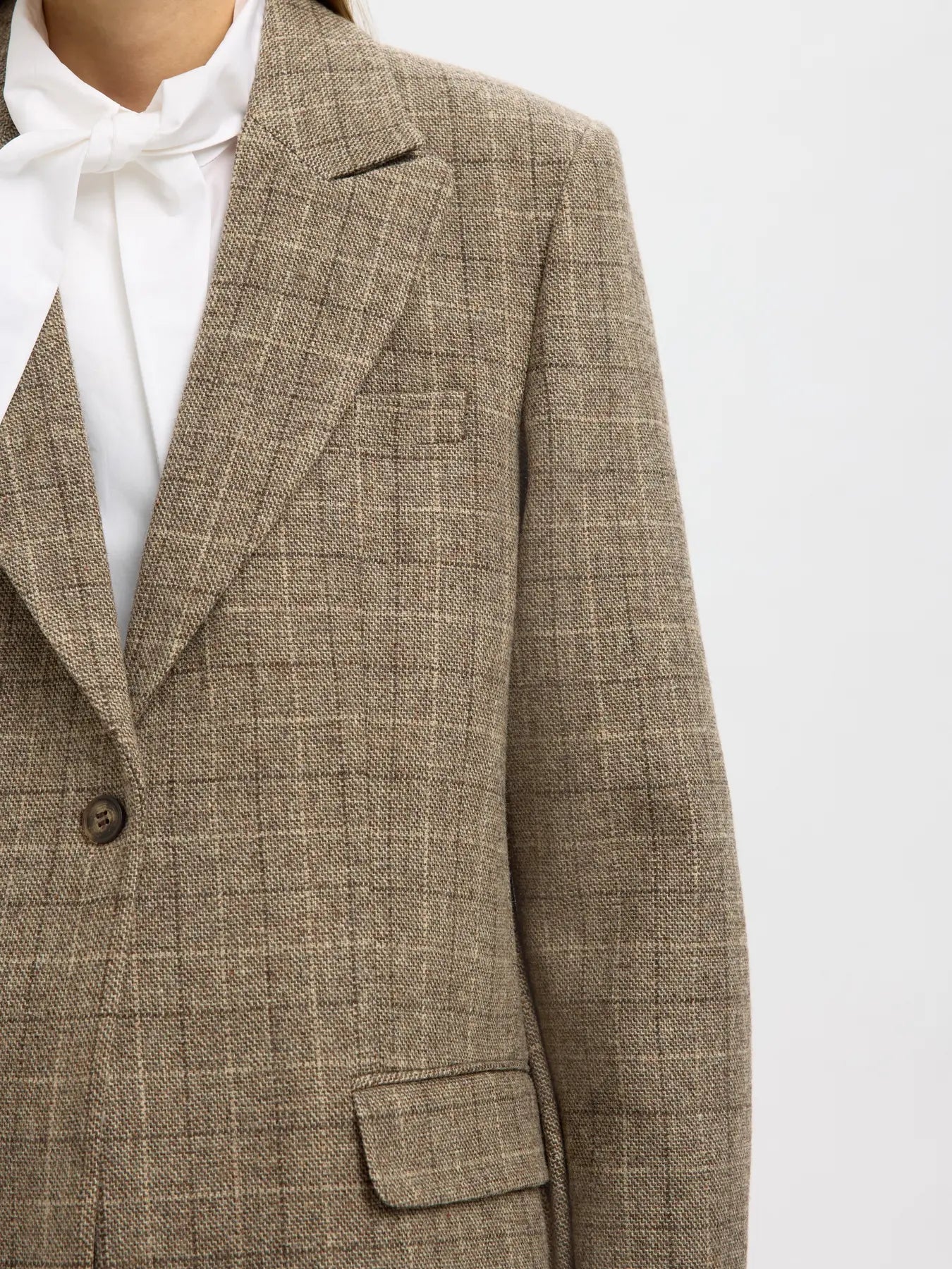 Relaxed Sille Blazer, Delicioso/Checks