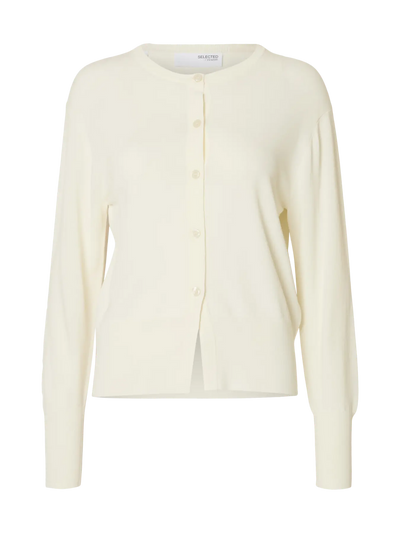 Calo LS Knit Cardigan, Birch