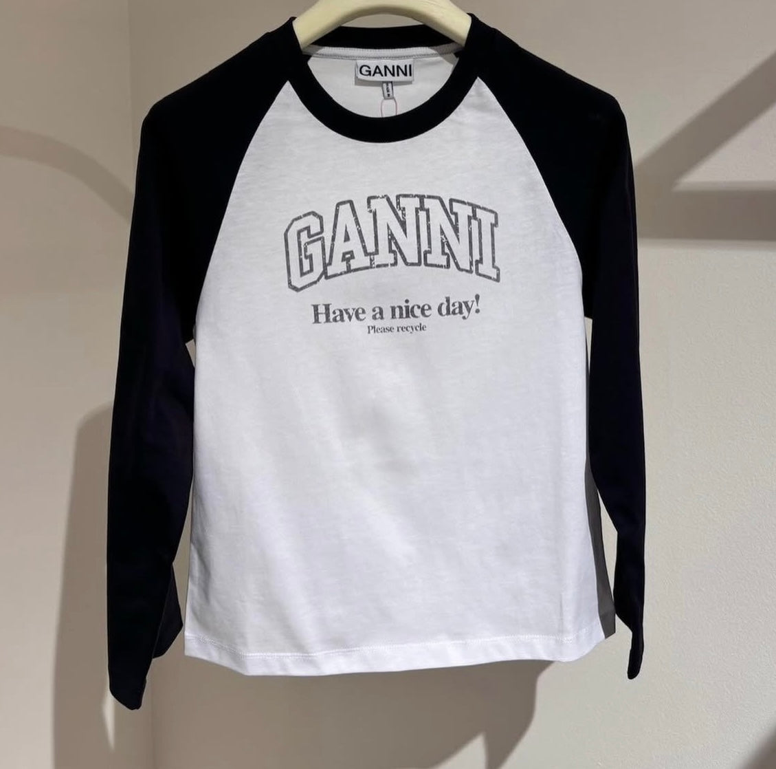 Basic Jersey Baseball T-shirt, Bright White