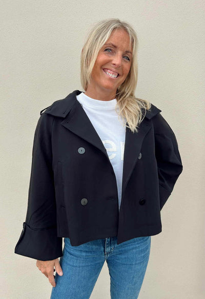 Avenue Trenchcoat , Black