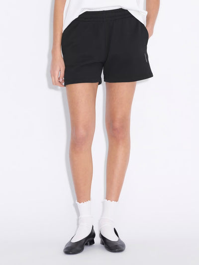 W. Relaxed Shorts, Black