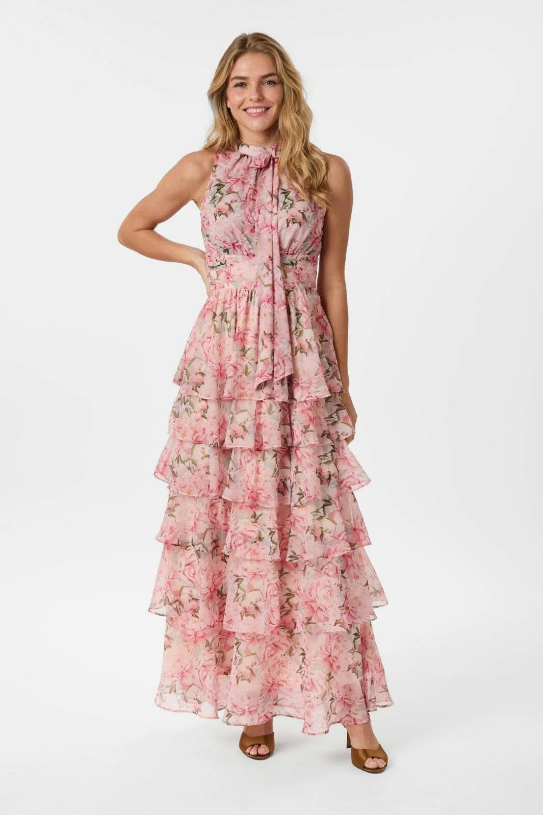 Marli Flower Dress, Rose