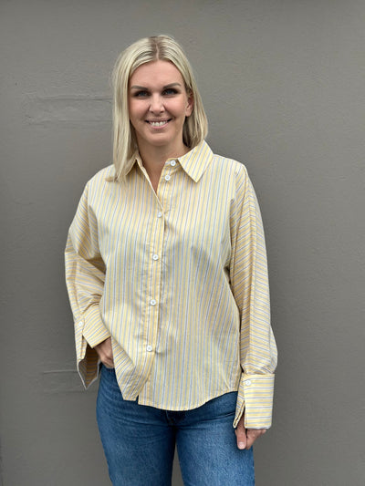 Atari Shirt , Yellow Stripe