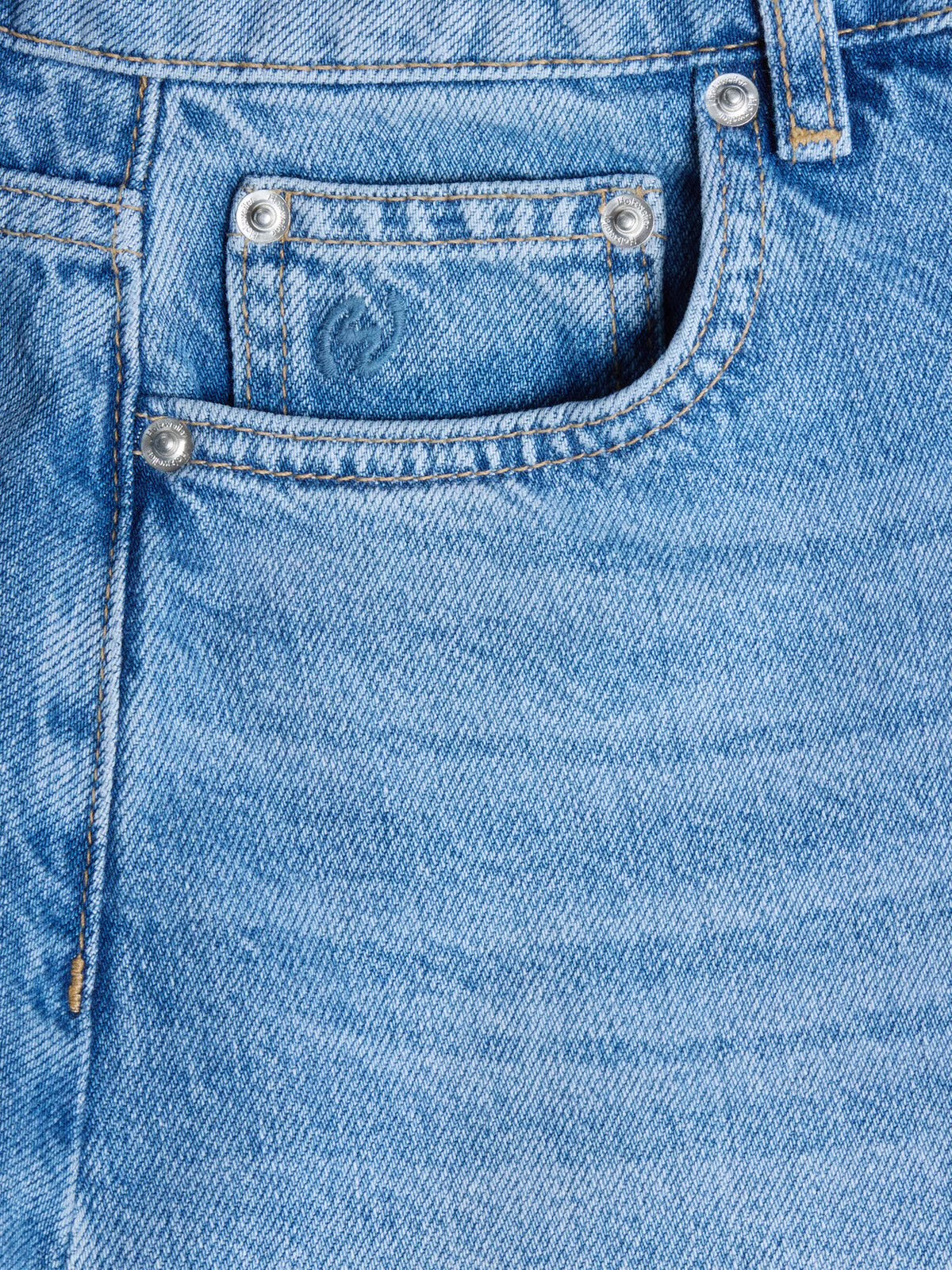 Denim Mini Skirt Lt. Blue