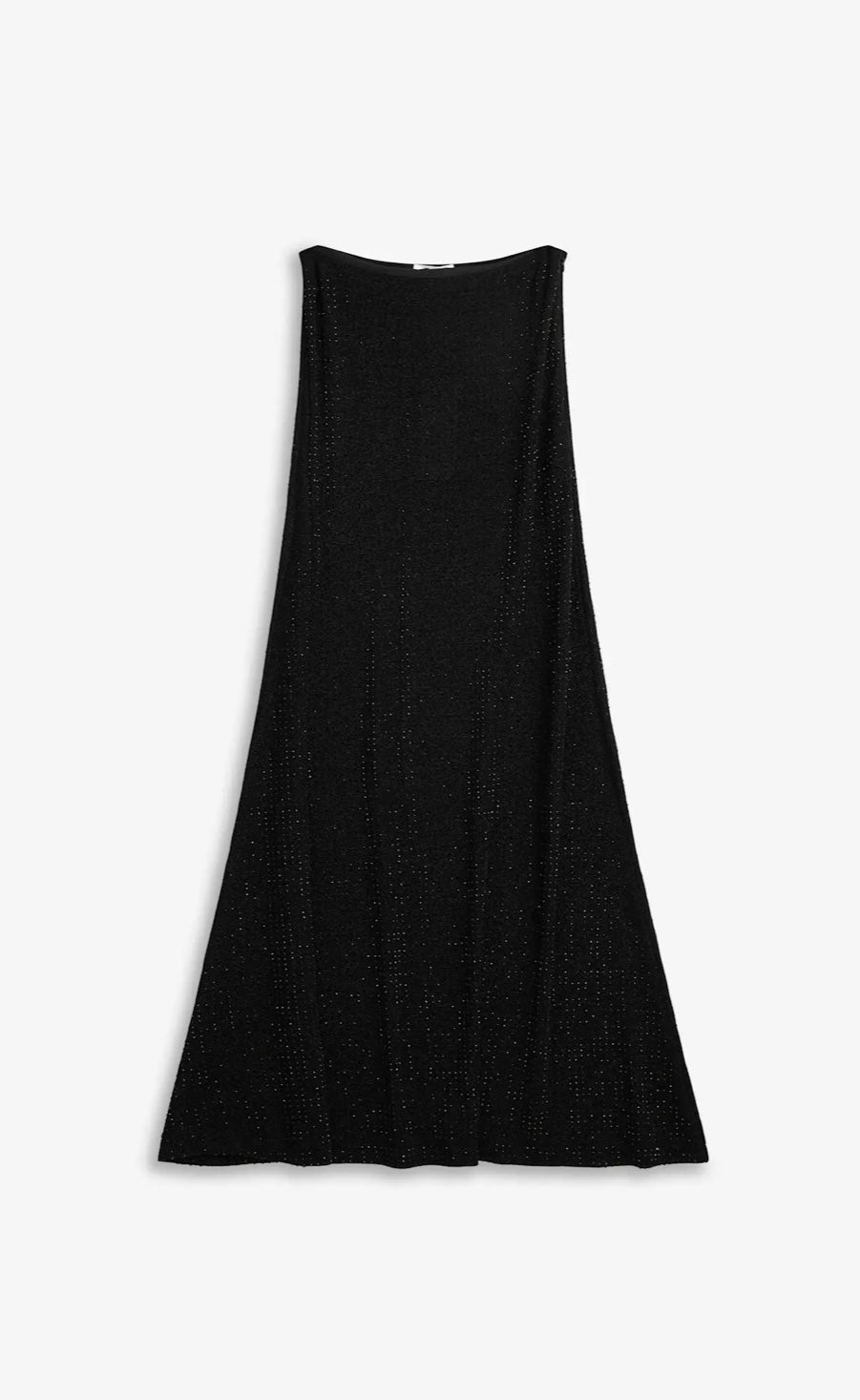 Luxe Sequin Skirt, Black