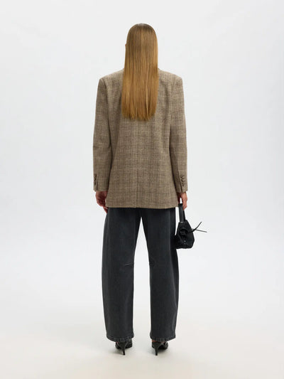 Relaxed Sille Blazer, Delicioso/Checks