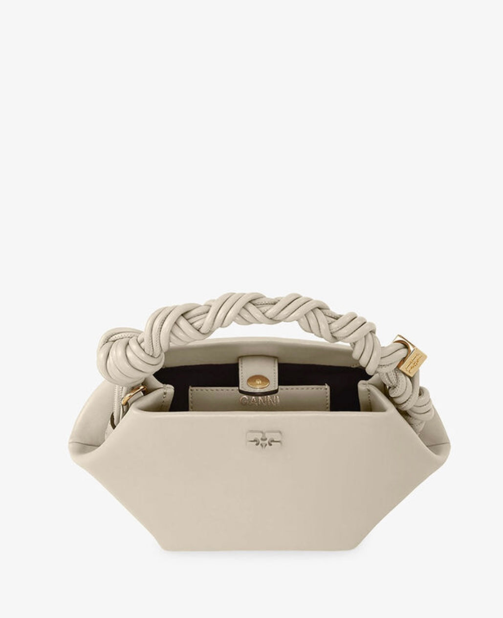 Ganni Bou Bag Mini Oyster Gray