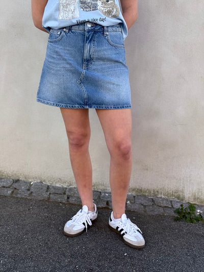 Denim Mini Skirt Lt. Blue