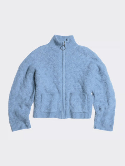 Tine Powder Cardigan, Blue