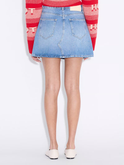 Denim Mini Skirt Lt. Blue