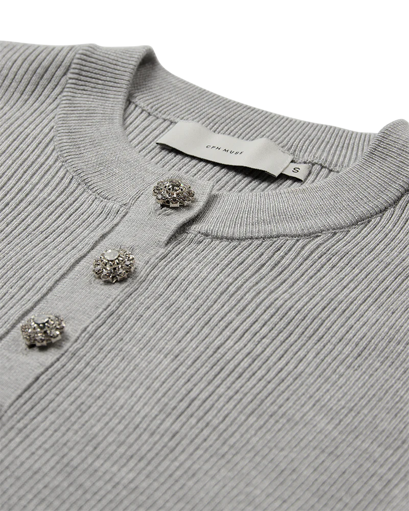 Veran Pullover, Light Grey