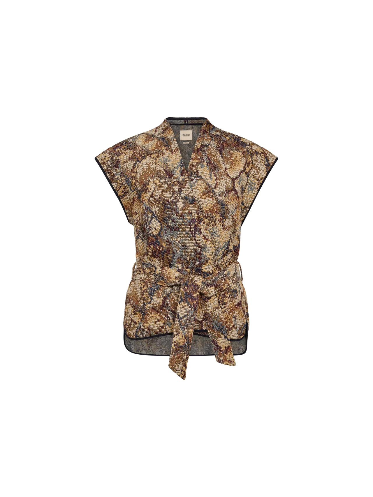 Oz Wired Vest, Ecru