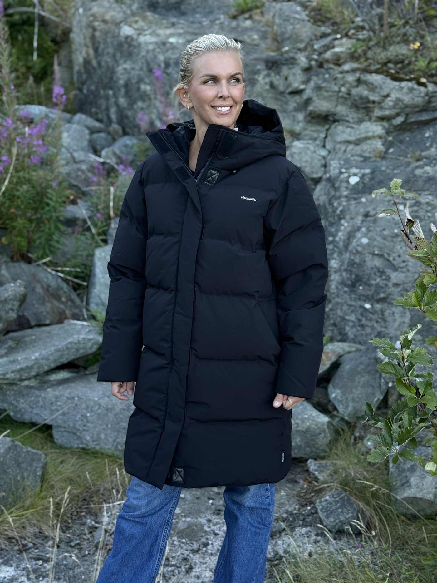 Loen Down Jacket , Black