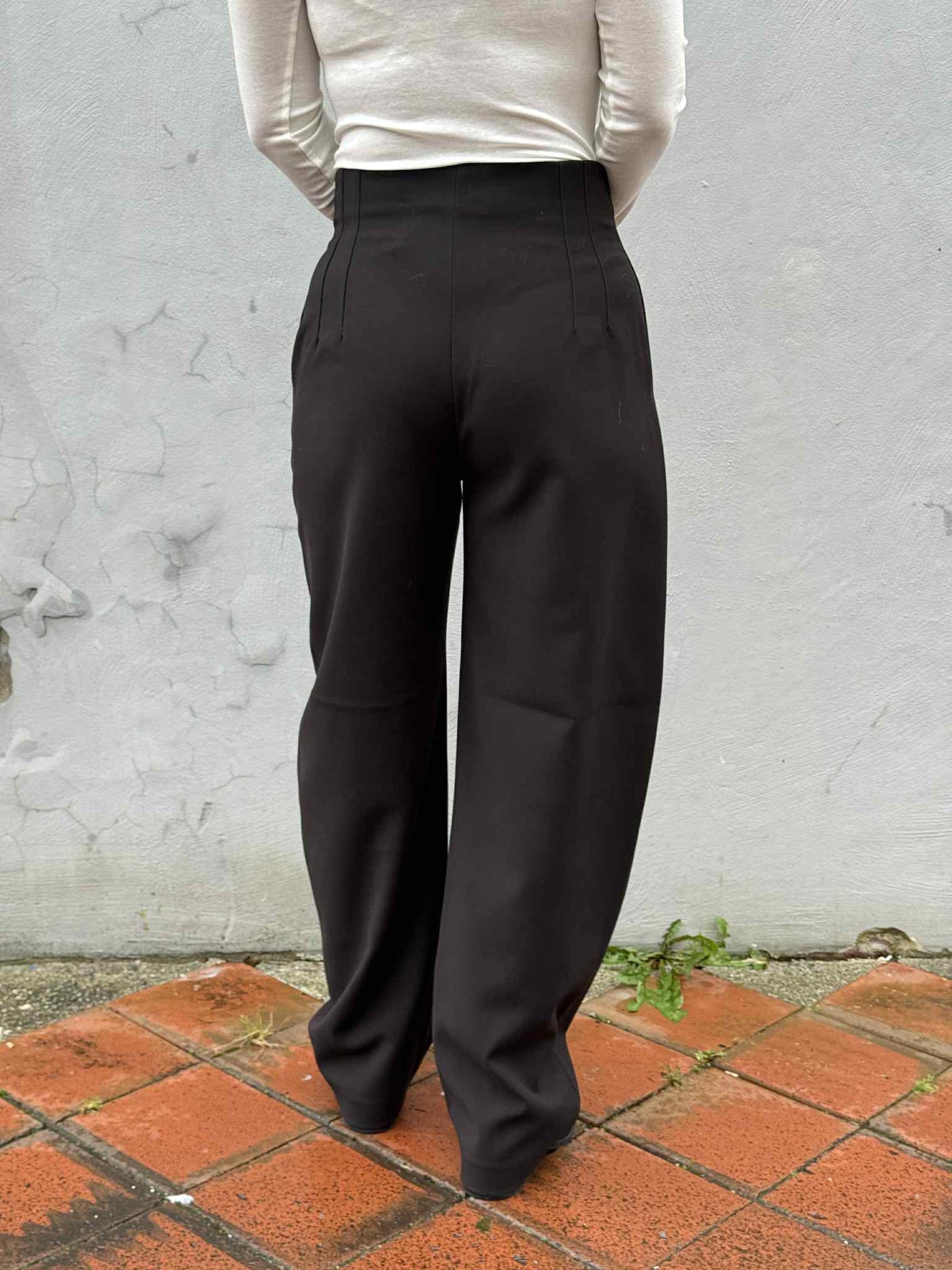 Smooth Barrel Pant, Black