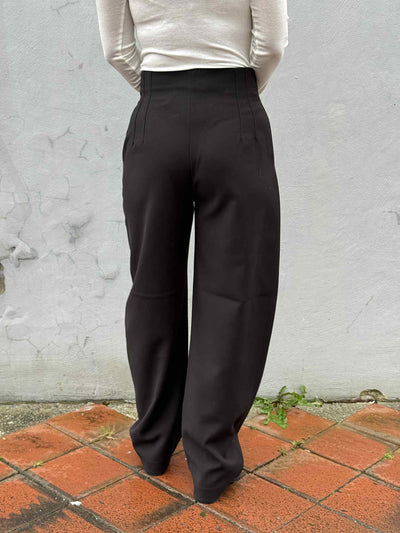 Smooth Barrel Pant, Black