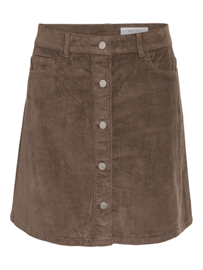 Ronnie A Shape Skirt Corduroy, Morel